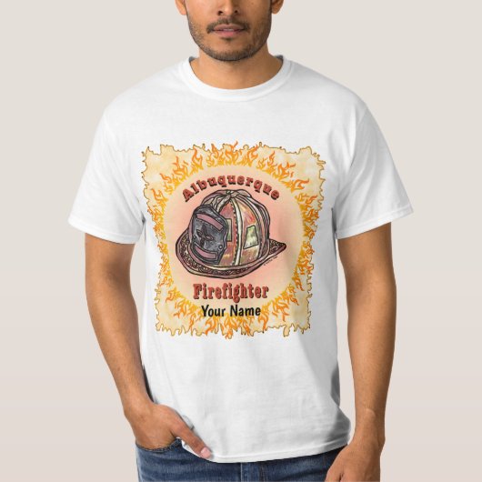 Albuquerque Firefighter T - Shirt (Vorderseite)