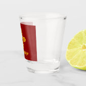 Albuquerque-Flagge Schnapsglas (Rechts)