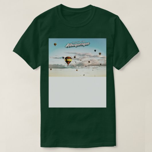 Albuquerque Heißluftballon 4 T-Shirt (Design vorne)
