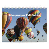Albuquerque-Herbstfarben Kalender (Titelbild)