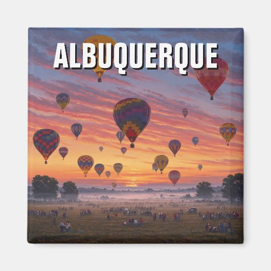 Albuquerque International Balloon Fiesta Magnet (Vorne)