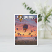 Albuquerque International Balloon Fiesta Postkarte (Stehend Vorderseite)