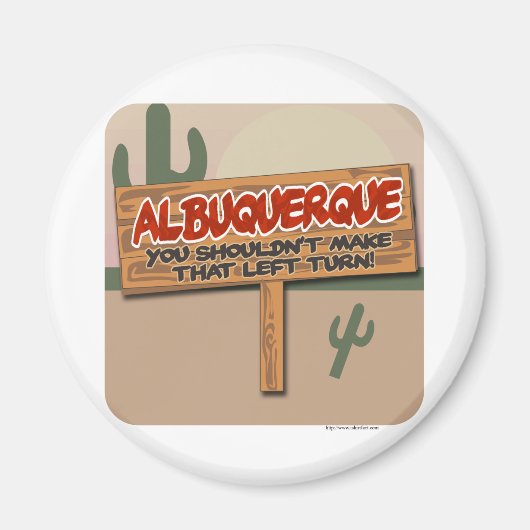 Albuquerque Links Magnet (Vorne)