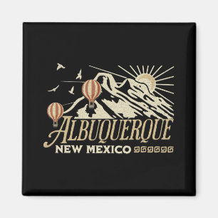 Albuquerque Luftballonfestival New Mexico Fiesta Magnet