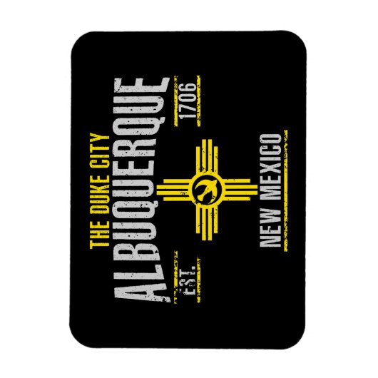 Albuquerque Magnet (Vertikal)