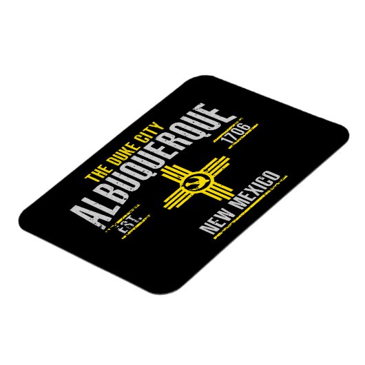 Albuquerque Magnet (Linke Seite)