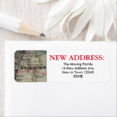 Albuquerque - neues Adressenlabel (Insitu)