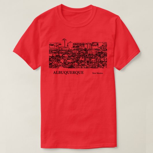 Albuquerque New Mexico 5 T-Shirt (Design vorne)