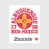 Albuquerque, New Mexico Aufkleber (Blatt)