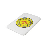 Albuquerque New Mexico Badematte (Schrägansicht)