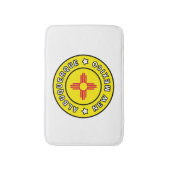 Albuquerque New Mexico Badematte (Vorderseite Vertikal)