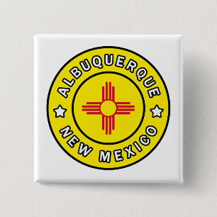 Albuquerque New Mexico Button