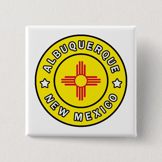 Albuquerque New Mexico Button (Vorderseite)