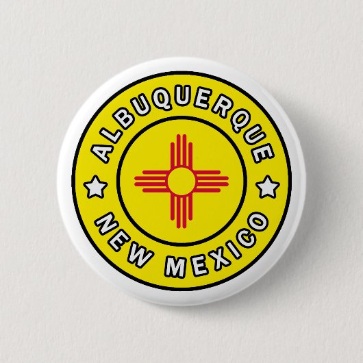 Albuquerque New Mexico Button (Vorderseite)