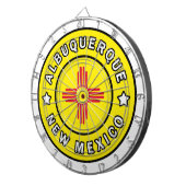 Albuquerque New Mexico Dartscheibe (Vorderseite rechts)