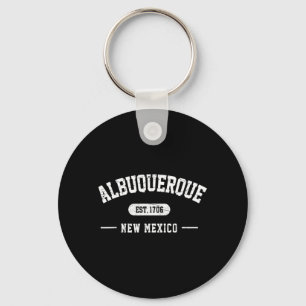Albuquerque New Mexico Est 1706 Vintage Retro Schlüsselanhänger