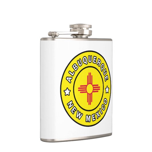 Albuquerque New Mexico Flachmann (Rechts)