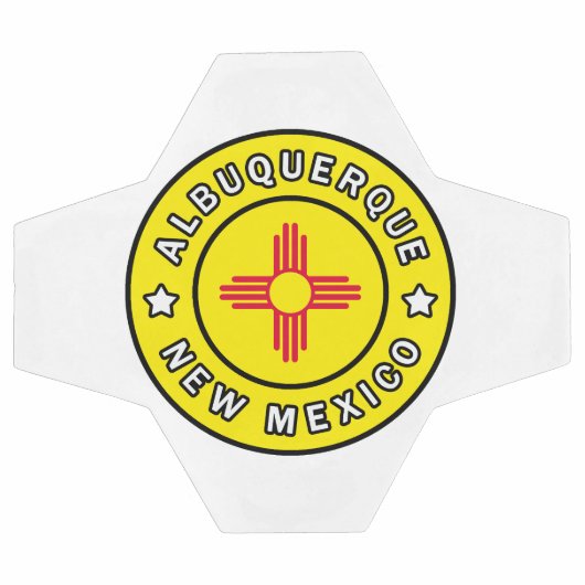 Albuquerque New Mexico Fußball (Flach)