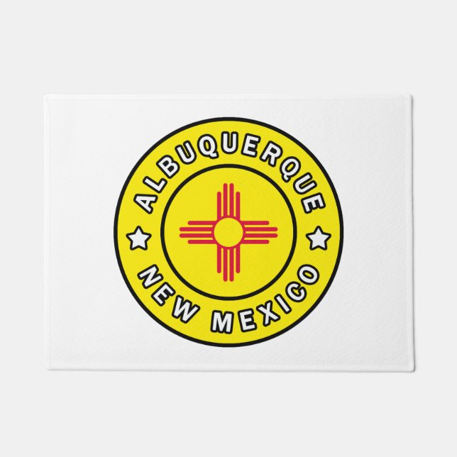 Albuquerque New Mexico Fußmatte (Vorderseite)