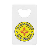 Albuquerque New Mexico Geldbeutel Flaschenöffner (Vorderseite)