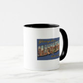 Albuquerque, New Mexico - Große Briefszenen Tasse (VorderseiteRechts)