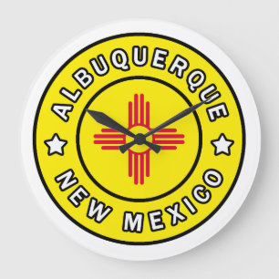 Albuquerque New Mexico Große Wanduhr