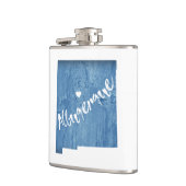 Albuquerque New Mexico Holzkörner Flachmann (Links)