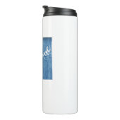 Albuquerque New Mexico Holzkörner Thermosbecher (Nach rechts gedreht)