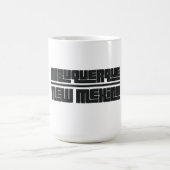 Albuquerque - New Mexico Kaffeetasse (Mittel)