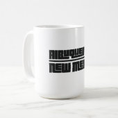 Albuquerque - New Mexico Kaffeetasse (Vorderseite Links)