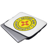 Albuquerque New Mexico Laptopschutzhülle (Vorne Knopf)