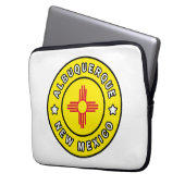 Albuquerque New Mexico Laptopschutzhülle (Vorderseite Links)