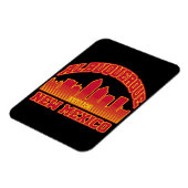Albuquerque, New Mexico Magnet (Linke Seite)