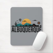 Albuquerque New Mexico Mousepad (Mit Mouse)