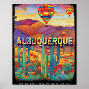 Albuquerque New Mexico Nm Wüstenoase Sd316 Poster