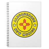 Albuquerque New Mexico Notizblock (Vorderseite)