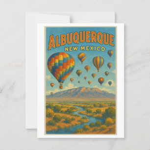 Albuquerque New Mexico Postkarte