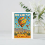 Albuquerque New Mexico Postkarte (Stehend Vorderseite)