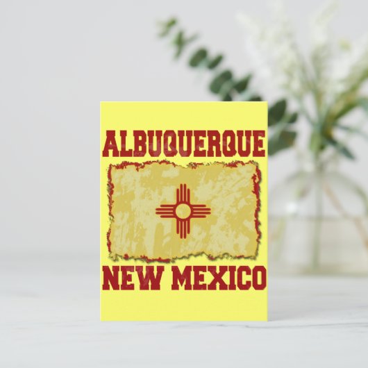 Albuquerque, New Mexico Postkarte (Stehend Vorderseite)