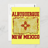 Albuquerque, New Mexico Postkarte (Vorne/Hinten)