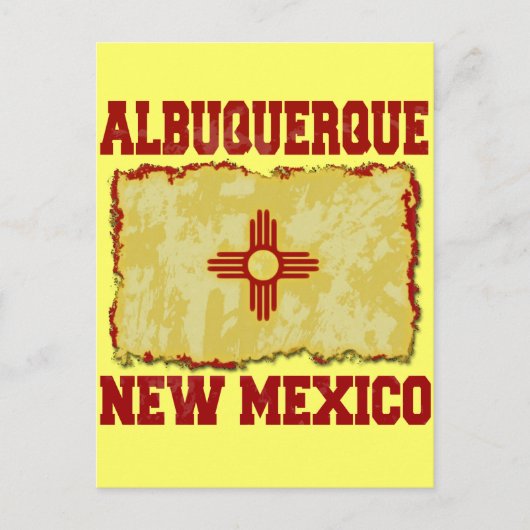 Albuquerque, New Mexico Postkarte (Vorderseite)