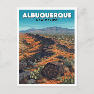 Albuquerque New Mexico Postkarte