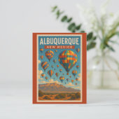 Albuquerque New Mexico Postkarte (Stehend Vorderseite)