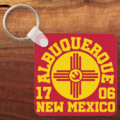 Albuquerque, New Mexico Schlüsselanhänger (Vorderseite)