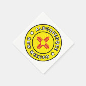 Albuquerque New Mexico Serviette (Ecke)