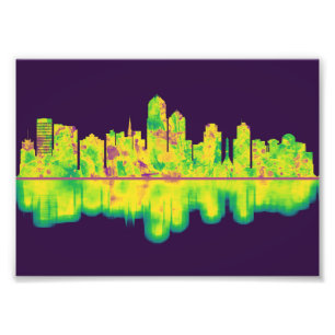 Albuquerque New Mexico Skyline Fotodruck