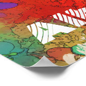 Albuquerque New Mexico Skyline-SG Poster (Ecke)