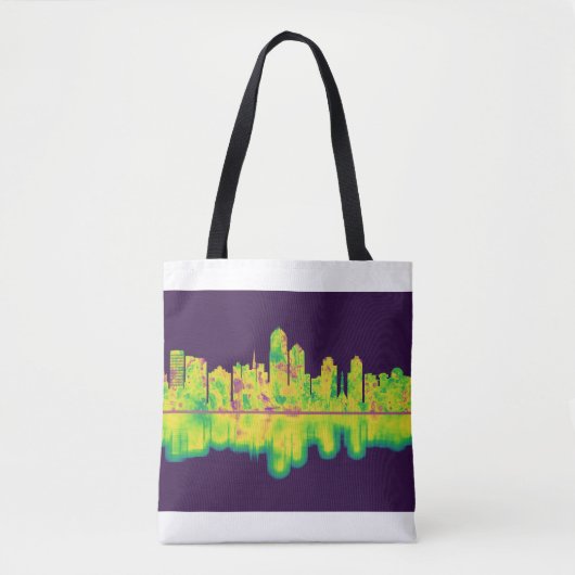Albuquerque New Mexico Skyline Tasche (Vorderseite)