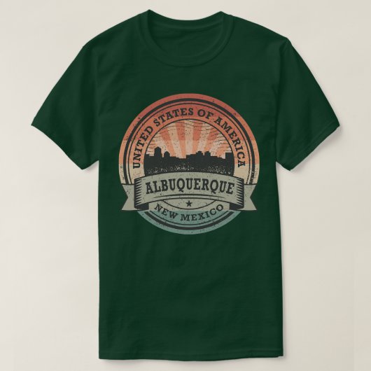 Albuquerque New Mexico T-Shirt (Design vorne)