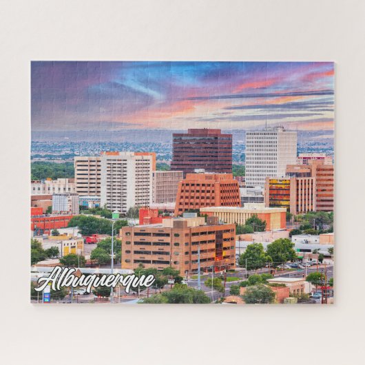 Albuquerque, New Mexico, Vereinigte Staaten Puzzle (Horizontal)